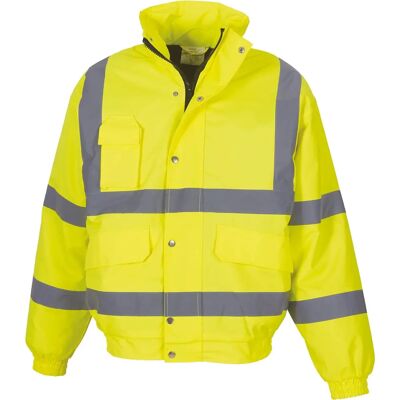 Yoko YHVP211 Gelbe Hochsichtbarkeitsjacke - Sicherheit Yoko YHVP211 Gelbe Hochsichtbarkeitsjacke - Sicherheit