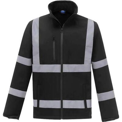 Yoko Softshell Høj Synlighed Jakke - Model YHVK09 - 2XL Yoko Softshell Høj Synlighed Jakke - Model YHVK09 - 2XL