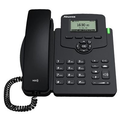 Telefono IP Akuvox SP-R50P - Nero - 2 Linee - LCD - Tipo di prodotto Telefono IP Akuvox SP-R50P - Nero - 2 Linee - LCD - Tipo di prodotto
