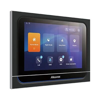 Pannello di controllo smart Akuvox X933H - Nero - 10 pollici, Wi-Fi, Zigbee Pannello di controllo smart Akuvox X933H - Nero - 10 pollici, Wi-Fi, Zigbee