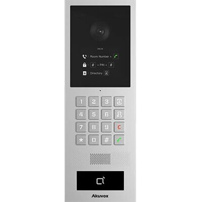 Akuvox S532 Video-Gegensprechanlage - 2 MP, 7,11 cm Grau Akuvox S532 Video-Gegensprechanlage - 2 MP, 7,11 cm Grau