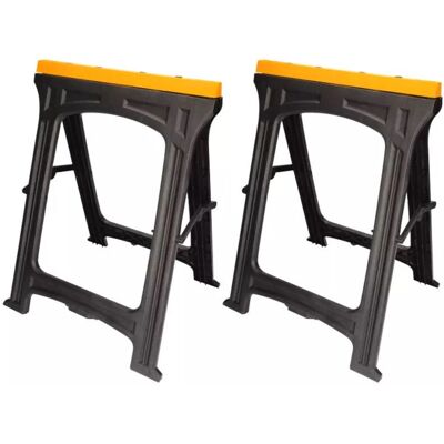 Hoteche - Caballete plastico 820x605x450mm set-2 - 820x605x450mm - PP - Trestle Hoteche - Caballete plastico 820x605x450mm set-2 - 820x605x450mm - PP - Trestle
