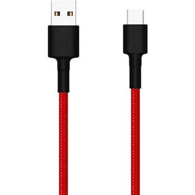 Cavo USB Xiaomi SJV4110GL - 1m, Rosso e Nero Cavo USB Xiaomi SJV4110GL - 1m, Rosso e Nero