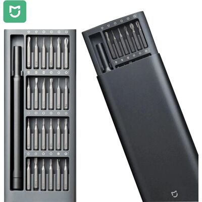 Zestaw precyzyjnych śrubokrętów Xiaomi Mijia 24 w 1 - Szary Zestaw precyzyjnych śrubokrętów Xiaomi Mijia 24 w 1 - Szary