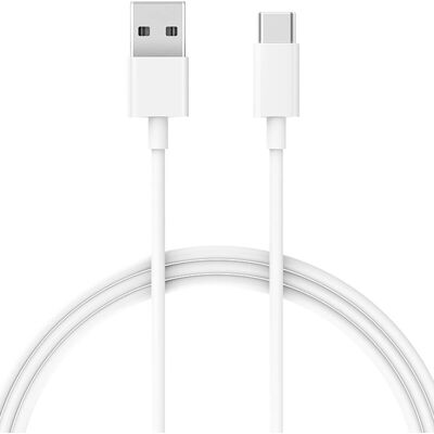 Cable Xiaomi Mi USB-C 1m - USB 2.0, Blanco Cable Xiaomi Mi USB-C 1m - USB 2.0, Blanco