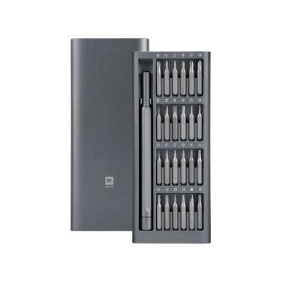 Zestaw precyzyjnych śrubokrętów Xiaomi Mi - 24 sztuki - Szary Zestaw precyzyjnych śrubokrętów Xiaomi Mi - 24 sztuki - Szary