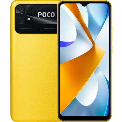 Xiaomi Poco C40 - Dual SIM - 64GB - 6.71" - Jaune - Android 11 - Smartphone - Publicité Xiaomi Poco C40 - Dual SIM - 64GB - 6.71" - Jaune - Android 11 - Smartphone - Publicité