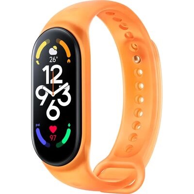 Bracelet d'accessoires connectés Xiaomi BHR6493GL - Rechange pour Smart Band 7 - Orange - Publicité Bracelet d'accessoires connectés Xiaomi BHR6493GL - Rechange pour Smart Band 7 - Orange - Publicité