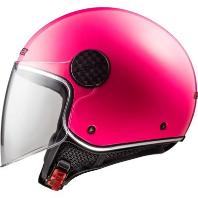 Casque LS2 OF558 Sphere Lux Rose - Résistant aux impacts, léger, visière rétractable - Publicité Casque LS2 OF558 Sphere Lux Rose - Résistant aux impacts, léger, visière rétractable - Publicité
