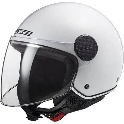 Capacete LS2 OF558 Sphere Lux Jet - Branco - XL - Unisex Capacete LS2 OF558 Sphere Lux Jet - Branco - XL - Unisex