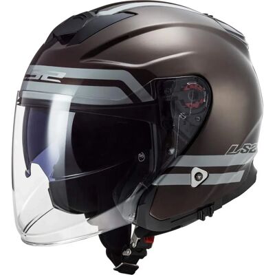 Casco de Motocicleta LS2 Infinity Hyper Wood XS Casco de Motocicleta LS2 Infinity Hyper Wood XS