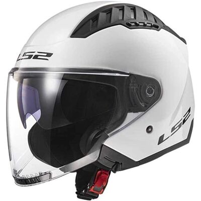 Casque LS2 OF600 Copter - Blanc - Casque moto - Publicité Casque LS2 OF600 Copter - Blanc - Casque moto - Publicité
