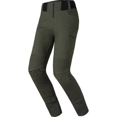 Pantalon Moto Fille LS2 Router Vert Olive - Vêtements Moto Pantalon Moto Fille LS2 Router Vert Olive - Vêtements Moto