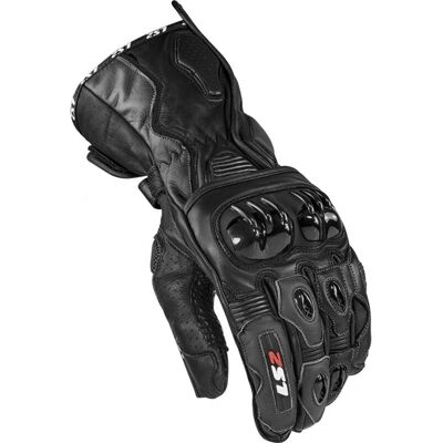 LS2 Swift Racing Handschuhe - Schwarz, Größe L - Motorrad-Handschuhe LS2 Swift Racing Handschuhe - Schwarz, Größe L - Motorrad-Handschuhe