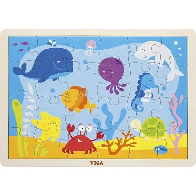 Viga Puzzle Ocean - 24 Stykker Viga Puzzle Ocean - 24 Stykker