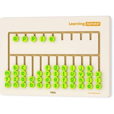 New Classic Toys 50674 Educatief Spielgoed - Alfabet Muur New Classic Toys 50674 Educatief Spielgoed - Alfabet Muur