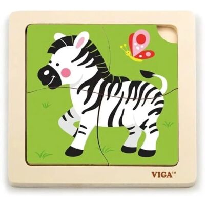 Viga Modèle 51317 Puzzle zèbre - Puzzle - Publicité Viga Modèle 51317 Puzzle zèbre - Puzzle - Publicité