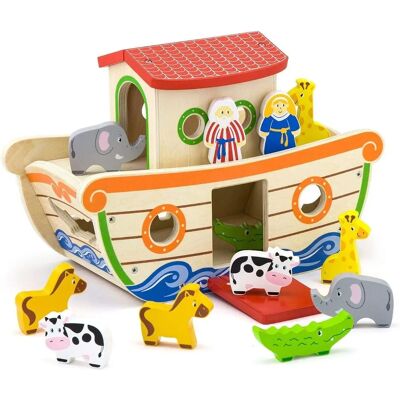 Viga Toys - Holz-Nikolaus-Arche - Spielzeug für Kinder Viga Toys - Holz-Nikolaus-Arche - Spielzeug für Kinder