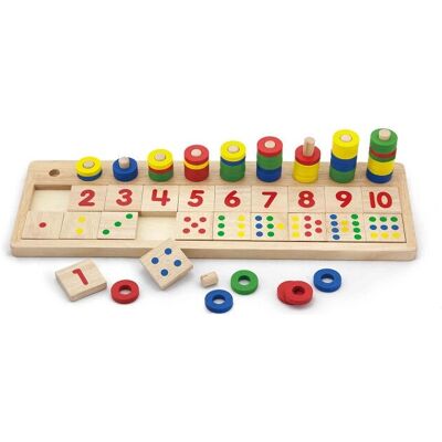 New Classic Toys 1604 - Jouet éducatif de compter et associer - Publicité New Classic Toys 1604 - Jouet éducatif de compter et associer - Publicité