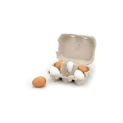 Speelgoed NEW CLASSIC TOYS NCT0628 - Houten Eieren Speelgoed NEW CLASSIC TOYS NCT0628 - Houten Eieren