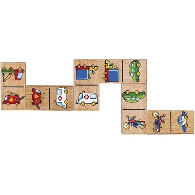 VIGA 59623 - Holz-Domino - Lernspielzeug - 28 Stück VIGA 59623 - Holz-Domino - Lernspielzeug - 28 Stück