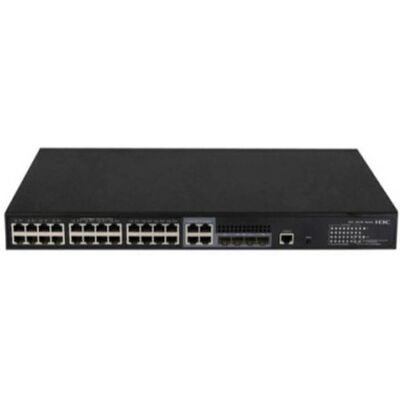 Switch Ethernet Layer 2 H3C S5130S-28S-PWR-EI - 24 ports PoE+, 4 ports SFP+ - Publicité Switch Ethernet Layer 2 H3C S5130S-28S-PWR-EI - 24 ports PoE+, 4 ports SFP+ - Publicité