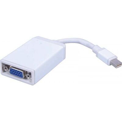 Adaptateur VGA Mini DisplayPort Waytex - 0,2m Blanc Adaptateur VGA Mini DisplayPort Waytex - 0,2m Blanc