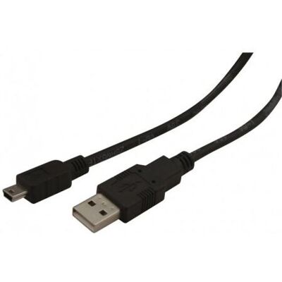Câble USB Waytex 11210 - USB 2.0 - 5 m - Noir Câble USB Waytex 11210 - USB 2.0 - 5 m - Noir