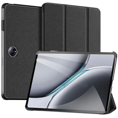 DUX DUCIS OnePlus Pad 2 Domo Series Trifold Cover - Zwart DUX DUCIS OnePlus Pad 2 Domo Series Trifold Cover - Zwart