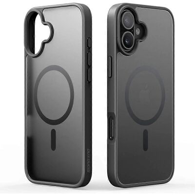DUX DUCIS iPhone 16 Yind Series Mat Finish Suojakotelo - Musta DUX DUCIS iPhone 16 Yind Series Mat Finish Suojakotelo - Musta