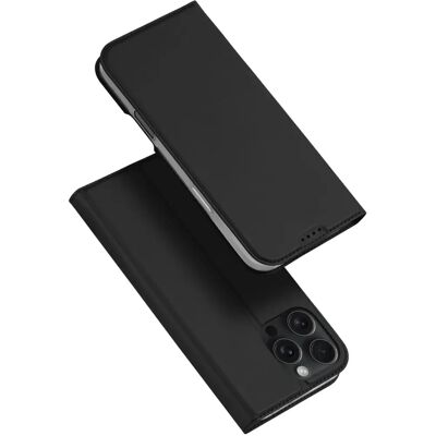 Dux Ducis iPhone 16 Pro Zwarte Case - Telefoonhoesje Dux Ducis iPhone 16 Pro Zwarte Case - Telefoonhoesje