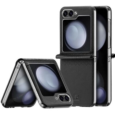 Samsung Galaxy Z Flip6 5G Musta DUX DUCIS Bril Series Puhelimen Kuori Samsung Galaxy Z Flip6 5G Musta DUX DUCIS Bril Series Puhelimen Kuori