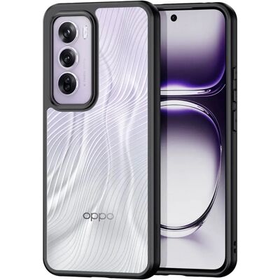 Dux Ducis Zwarte Schokbestendige Telefoonhoes voor OPPO Reno 12, 12Pro - Telefoonhoesje Dux Ducis Zwarte Schokbestendige Telefoonhoes voor OPPO Reno 12, 12Pro - Telefoonhoesje