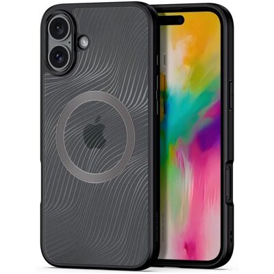 Dux Ducis Zwart iPhone 16 Aimo MagSafe Hoes Dux Ducis Zwart iPhone 16 Aimo MagSafe Hoes