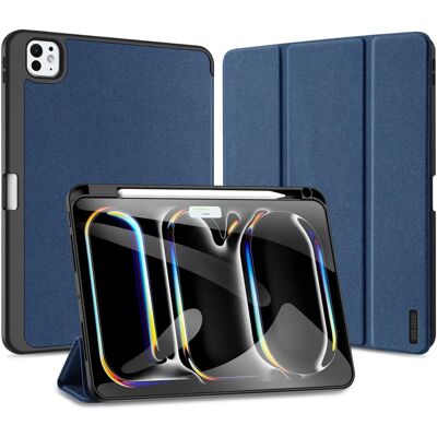 Étui DUX DUCIS Domo pour iPad Pro 13 (2024) - Bleu - Publicité Étui DUX DUCIS Domo pour iPad Pro 13 (2024) - Bleu - Publicité