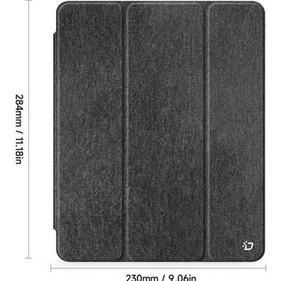 Apple Pencil Halter iPad Pro 13 (2024) Unid Series Hülle - Schwarz Apple Pencil Halter iPad Pro 13 (2024) Unid Series Hülle - Schwarz