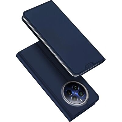 Dux Ducis Realme 12 Pro/Plus Peněženka - Saténový efekt, Bleu Nuit Dux Ducis Realme 12 Pro/Plus Peněženka - Saténový efekt, Bleu Nuit
