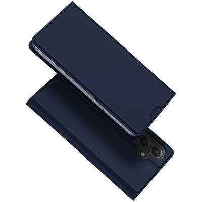 Étui portefeuille Dux Ducis pour Samsung Galaxy A55 5G Bleu - Publicité Étui portefeuille Dux Ducis pour Samsung Galaxy A55 5G Bleu - Publicité