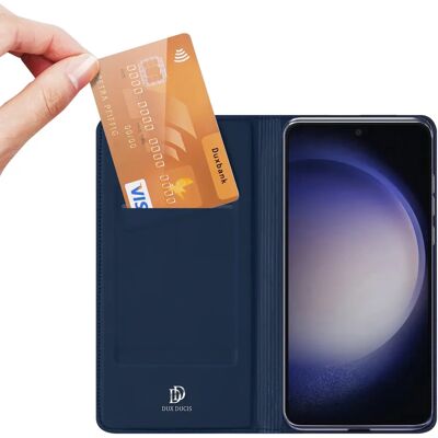 Dux Ducis Galaxy S23 FE Portemonneehoes - Blauw Dux Ducis Galaxy S23 FE Portemonneehoes - Blauw