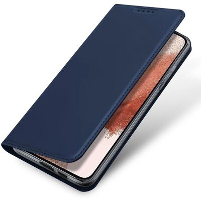 Dux Ducis Navy Galaxy S23 Flip Case met Kaarthouder & Standaard Dux Ducis Navy Galaxy S23 Flip Case met Kaarthouder & Standaard