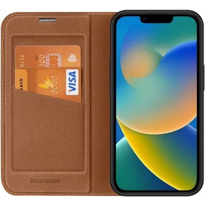 Dux Ducis Skin X2 Serie Lederhülle - iPhone 14 Plus Schutz Dux Ducis Skin X2 Serie Lederhülle - iPhone 14 Plus Schutz