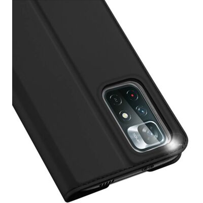 Dux Ducis Xiaomi Poco M4 Pro Musta satiinikorttitasku Dux Ducis Xiaomi Poco M4 Pro Musta satiinikorttitasku