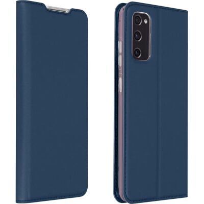 Custodia Flip Dux Ducis Galaxy S20 FE - Supporto & Portafoglio - Blu Scuro Custodia Flip Dux Ducis Galaxy S20 FE - Supporto & Portafoglio - Blu Scuro