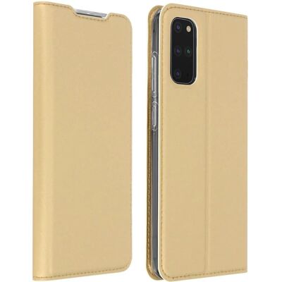 Funda delgada y dorada Dux Ducis para Galaxy S20+ - Carcasa Funda delgada y dorada Dux Ducis para Galaxy S20+ - Carcasa