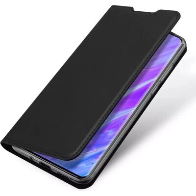 Dux Ducis Black Wallet Case for Galaxy S20 - Slim, Business Series Dux Ducis Black Wallet Case for Galaxy S20 - Slim, Business Series