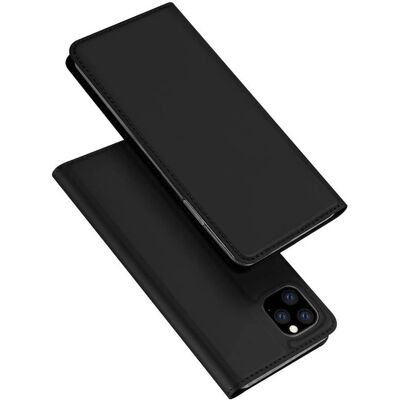 Dux Ducis iPhone 11 Pro Max Musta Premium Magnetkirja-Case Dux Ducis iPhone 11 Pro Max Musta Premium Magnetkirja-Case