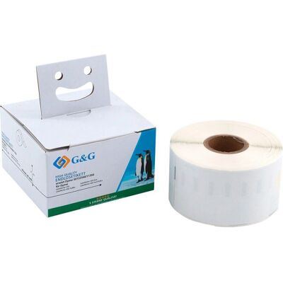 G&G Etiketten Rollen - 36x89mm - Für Dymo - 260 Stück G&G Etiketten Rollen - 36x89mm - Für Dymo - 260 Stück