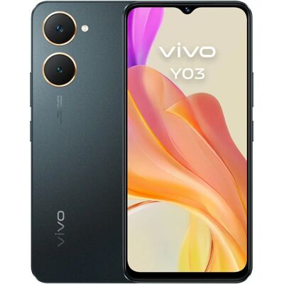 Vivo Y03 128GB Noir 6,56" LCD 13 MP Appareil photo - Publicité Vivo Y03 128GB Noir 6,56" LCD 13 MP Appareil photo - Publicité