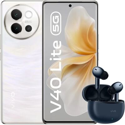 Vivo V40 Lite - 256GB Branco dos sonhos Vivo V40 Lite - 256GB Branco dos sonhos