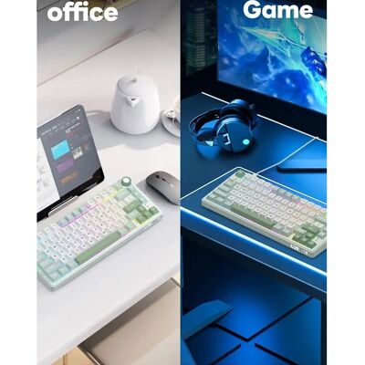 RK Royal Kludge - R75 - Hot-swappable - Wired - Keyboard RK Royal Kludge - R75 - Hot-swappable - Wired - Keyboard
